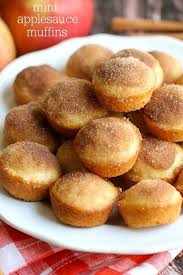 Mini Applesauce Muffins Recipe Lil Luna Recipe Applesauce Muffins Food Applesauce Muffin Recipe