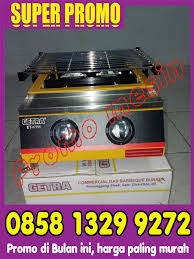 2 tungku hingga 10 tungku, juga tersedia jenis berputar. Harga Kompor Panggang Kecil Komporkita