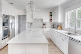 white kitchen renovation