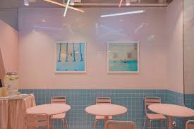 Because you haven't seen enough pink recently. The Trendy Stylenanda Pink Hotel Pink Pool Cafe In Seoul There She Goes Again