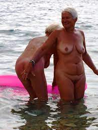 Naked Grandmothers on a Nudist Beach - 69 photos