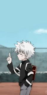 Hd wallpapers and background images Killua Feliz Hunter Hunter X Hunter Killua Zoldyck Zoldyck Hd Mobile Wallpaper Peakpx