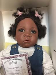 Ashton Drake 26" Jasmine At Age 1 1/2 Baby Girl Doll With Box And COA