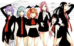 Maybe you would like to learn more about one of these? Anime Rosario Vampire Shirayuki Mizore Akashiya Moka Ruby Tojo Kurono Kurumu Shuzen Kokoa Sendo Yuka Wallpaper Resolution 1600x1002 Id 628501 Wallha Com