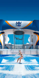Odyssey Of The Seas Soar Through The Air On The Ifly Or Surf On The Way To Perfect Day At Cococay From Fort Lauderd Royal Caribbean Cruise Cruise Ship Cruise