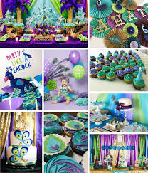 This peacock themed bedroom has it all. Unique First Birthday Party Themes 100 Creative Ideas To Celebrate Your 1 Year Old What Moms Love