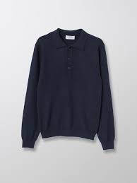 Maybe you would like to learn more about one of these? Boy S Sweater With Polo Shirt Collar Ink Boys