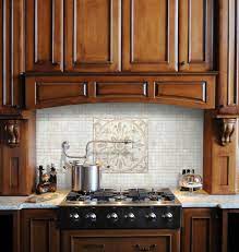 16 X16 Emporio Travertine Medallion Anatolia Tile And Stone Kitchen Redo New Kitchen Kitchen Cabinets