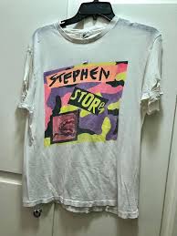 Rare Vintage Stephen Sprouse Neon Punk T Shirt Ebay Shirts T Shirt Punk