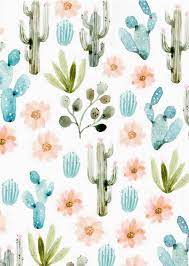 Learn how to paint watercolor cactuses with this watercolor tutorial using the wet in wet technique and masking fluid for your details! Catalogue Watercolor Cactus Art Watercolor Art