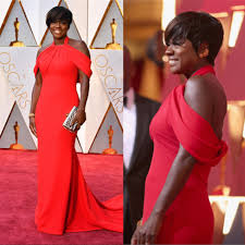 2017 Oscars Dress Red Carpet Dresses Viola Davis Red Prom Dresses Mermaid Evening Gown Africa Style Vestido De Fiesta Largo Am1 Red Carpet Dresses Oscar Dressoscar Style Dresses Aliexpress