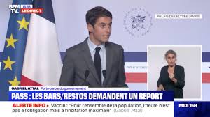 (lrem) qui a occupé le poste de représentant du gouvernement sous le président emmanuel macron depuis le 6 juillet 2020. Covid 19 Les Non Vaccines Defavorises En Cas De Reconfinement Ou De Couvre Feu La Reponse Tranchante De Gabriel Attal Femme Actuelle Le Mag