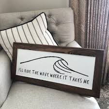 Pearl Jam I Ll Ride The Wave Where It Takes Me Wooden Etsy Pearl Jam Pearl Jam Tattoo Pearl Jam Lyrics