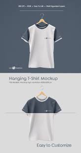 For a flawless, photorealistic result just place your artwork in. Free Hanging T Shirt Mock Up In Psd Free Psd Templates