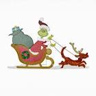 the illuminated grinch sleigh 