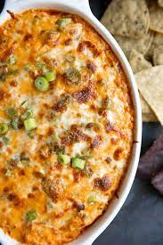 This method uses the stovetop and oven. The Best Buffalo Chicken Dip Recipe Video The Forked Spoon