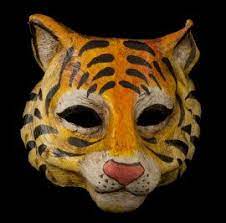 Masques Animaux Masques Deguisement Masques De Venise Masque En Papier Mache Masque Animaux Deguisement Masque
