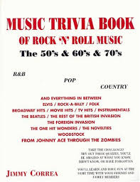 This quiz is about featuredthe beach boys'60srockthe whomusicthe . 9780533149629 Music Trivia Book Of Rock N Roll Music The 50s 60s 70s Abebooks Correa Jimmy 0533149622