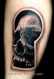 Our las vegas tattoo shops are open 24 hours, both shops can provide you with. 3d Skull Tattoo By Joe Riley Tattoonow