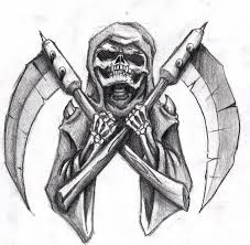 Evil Skulls Reaper Coloring Evil Grim Reaper Drawings Related Keywords Suggestions Grim Reaper Drawing Reaper Drawing Grim Reaper