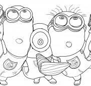 Google Ausmalbilder Minions Malbuch Gratisn Zum Ausmalen