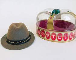 Stetson Hat Box Etsy Hat Box Stetson Fedora Stetson Hat