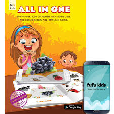 The advent of augmented reality apps are changing the way learning is offered which enhances learning there are a lot of augmented reality apps for learning different subjects that can be downloaded this app is built in a way to provide an interactive learning environment for kids with. Buy Fufu All In One 3d Picture Book For 2 6 Yr Kids Activity Book Augmented Reality Educational Book Free Android App Book Online At Low Prices In India