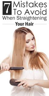 Sleek, shiny, straight hair can make a major impact. 7 Mistakes You Re Probably Making When You Straighten Your Hair Best Hair Straightener Flat Iron Hair Styles Straightening Hair Tips