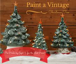 Landscape with christmas tree, small cozy village house with warm welcoming light in windows! Paint A Christmas Tree Like Grandmas Imagination Pottery