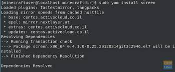 1) create your host machine and provision the setup with required ram and cpu resources. How To Install Minecraft Server On Centos Foss Linux