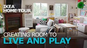 For those who have more younger kids ikea has everything to make their bedtime a special time. Kid Friendly Living Room Ideas Ikea Home Tour Episode 307 Youtube
