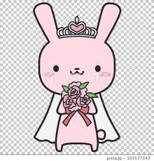bride rabbit - Stock Illustration [103577343] - PIXTA