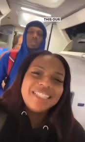 Woman publicly humiliates her boyfriend for not buying first class  tickets😬😔