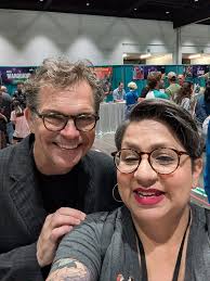 Meeting comedian at San Jose's Comicon