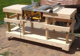 It's a compact, great contractors table saw. 7 Diy Table Saw Stations For A Small Workshop