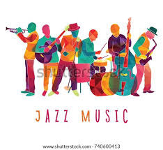Silhouettes of nine people dancing charleston. Jazz Band Clipart At Getdrawings Free Download