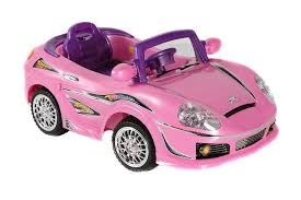 Ride On Cars Toy For Kids Powered Wheels 6v Convertible Dream Car Pink New Kids Power Wheels Pink Convertible Toy Car