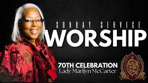 Lady Marilyn McCarter Celebration Sunday