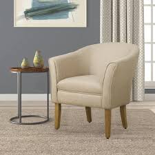 Eider Ivory Tarrytown Barrel Chair Reviews Wayfair In 2020 Accent Chairs Living Room Chairs Modern Tub Chairs