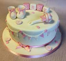 Baby Shower Cakes Www Cakefeasta Com Order Online Or Call Whatsapp 0345 6369621 Freedelive Baby Shower Cake Recipes Baby Shower Cakes Girl Torta Baby Shower