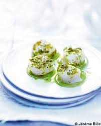 Saint Jacques Pistaches Concassees Et Courgettes Pour 6 Personnes Recettes Elle A Table Recette Recettes De Cuisine Recette Saint Jacques Ragout De Fruits De Mer