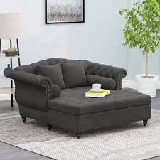 Sits up to 6 people comfortably. Double End Chaise Lounge Wayfair