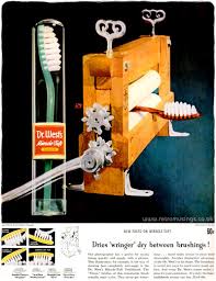 West's tooth paste vintage magazine advertisement package of smiles ~ package of smiles! Dr West S Toothbrush Adverts 1947 1952 Artwork By Bauman Greene Retro Musings