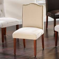 Ivory Linen Nailhead Parsons Chair Kirkland S Furniture Sale Affordable Furniture Parsons Chairs