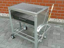 Dabei handelt es sich beim grillen um eine sehr ursprüngliche art der zubereitung, denn menschen nutzen schon seit jeher offenes feuer, um lebensmittel zu garen. 810 X 410 Profi Edelstahlgrill Holzkohlegrill Mangal Ein Fur Alles Extragross Ebay Edelstahl Grill Holzkohlegrill Selbstgebauter Grill