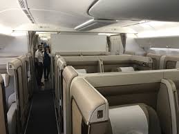 This airplane has seats of three classes: Saudia First Class Jfk To Ruh Review I One Mile At A Time