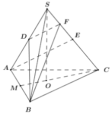 Hình khối chóp tam giác đều. Cho Hinh Chop Tam Giac Ä'á»u S Abc Co Sa 2 Gá»i D E Láº§n LÆ°á»£t La Trung Cá»§a Cáº¡nh Sa Sc Tinh Thá»ƒ Tich Khá»'i Chop S Abc Biáº¿t Bd Bot Ae