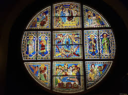 Stained glass is prominently displayed in church windows, as well as in certain styles of lampshades and mirrors. Hd Wallpaper Stained Glass Window Art Cathedral Rosette Tuscany Church Wallpaper Flare
