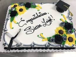 Black And Gold Graduation Sheet Cakes Graduation Cake With Sunflowers And Black Roses In 2020 Graduation Cakes Graduation Sheet Cakes Graduation Diy