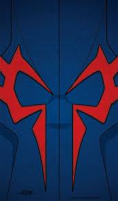 Spider man 2099 (62 wallpapers). Spider Man 2099 Free Iphone Super Hero Wallpaper Download And Use Have To Disable Parallax I Arana De Spiderman Fondo De Pantalla Animado Logo Hombre Arana